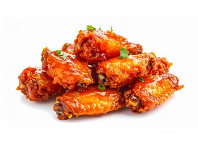 Wings (30PC) W/Fries.