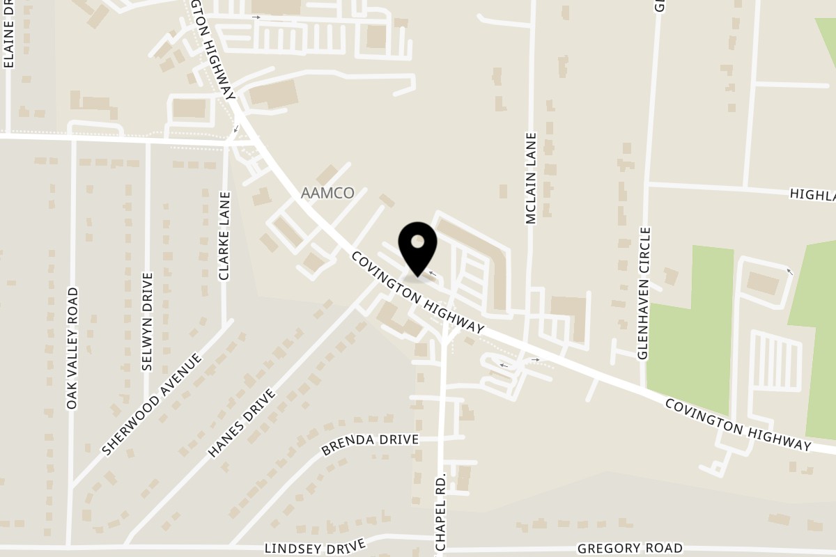 Map showing the location of GOODFELLAS PIZZA & WINGS DECATUR on 4906 Covington Hwy in Decatur